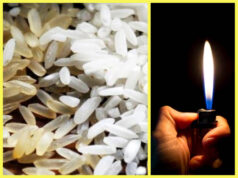 Žena priložila zapaľovač k ryži a zistila niečo čo ju najprv šokovalo! Odteraz to robí stále a ja tiež…