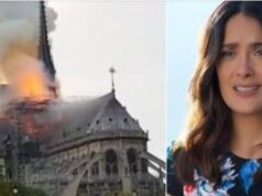Svet sa skladá na Notre-Dame. Manžel Salmy Hayek sľúbil 100 miliónov eur na opravu