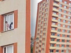 Dráma na sídlisku: Nahý chlapec pochodoval na parapete na 9. poschodí