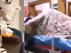 Nekontrolovateľný tras: Šokujúce video ukazuje utrpenie nakazeného koronavírusom